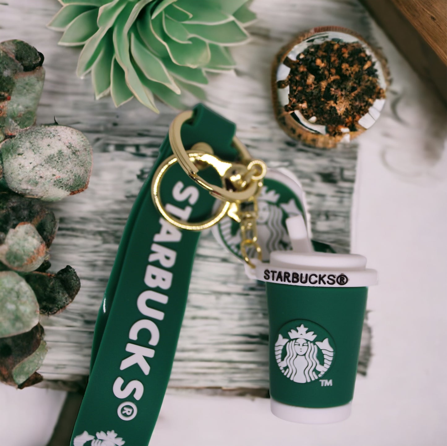 Starbucks keychain