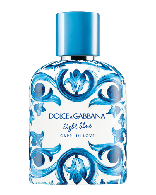 D&G Light Blue Capri in Love Pour Homme Decant — Original EDP 2025
