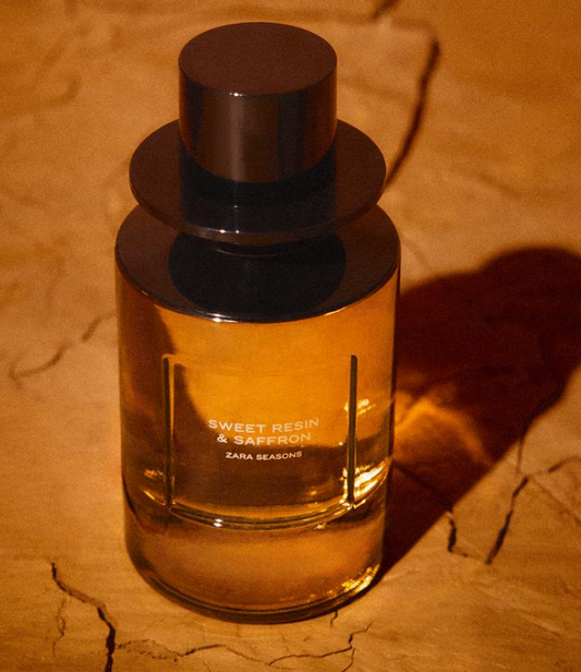 Zara Seasons Sweet Resin & Saffron Parfum — Decant